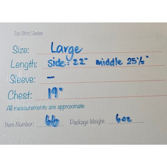 Eyeshadow women's shirred, lace detail, button down top, Large - Picture 7 of 7